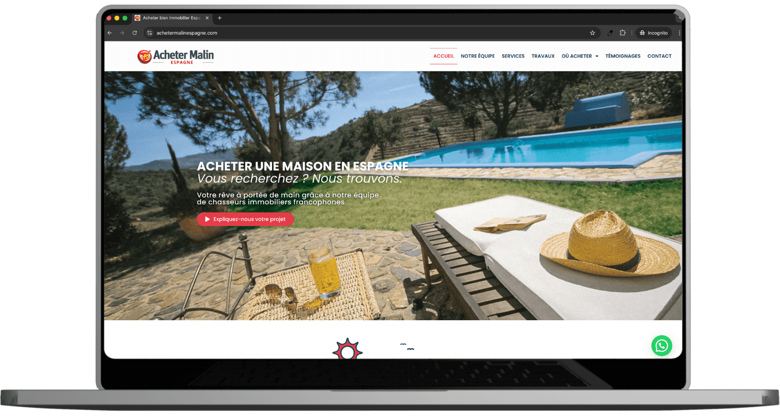 Acheter Malin Espagne website